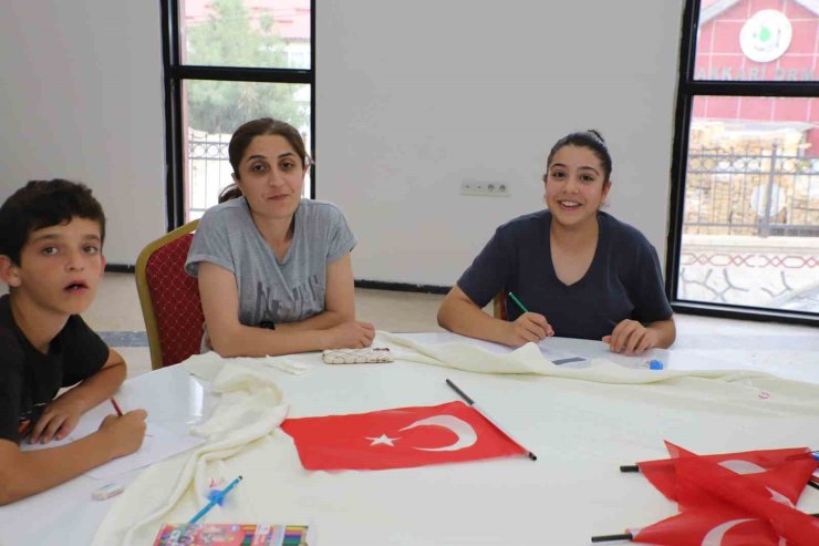 Hakkari’de 15 Temmuz temalı "Resim ve Mektup" yarışması