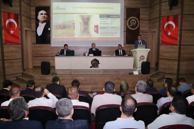 Siirt’te 2025 yılı 3. Dönem İl Koordinasyon Kurulu Toplantısı yapıldı