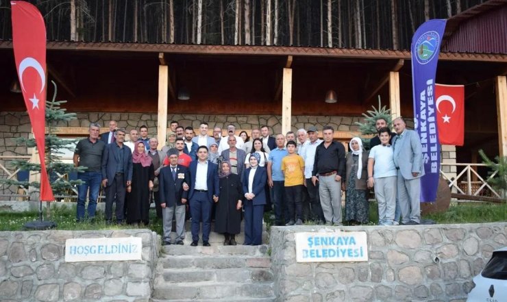 Şenkaya’da şehit aileleri ve gaziler onuruna anlamlı buluşma