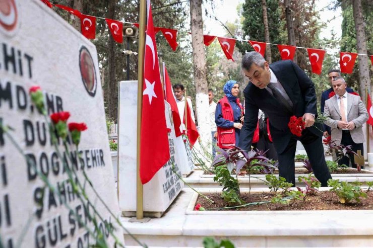 15 Temmuz şehitleri Mersin’de anıldı