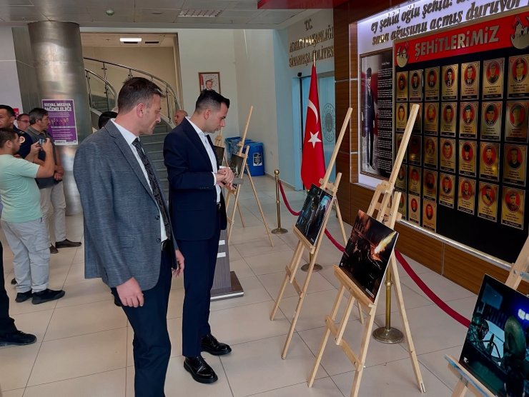 Sinanpaşa’da "Zaferin Adı Türkiye" temalı 15 Temmuz fotoğraf sergisi açıldı