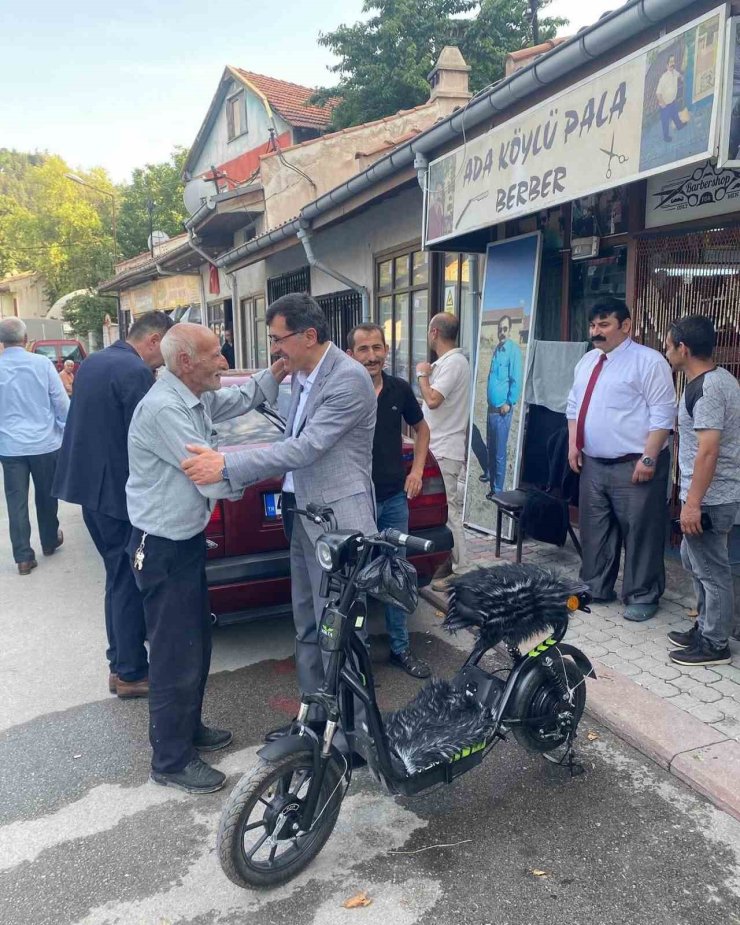 Başkan Eyüp Kahveci esnafla buluştu