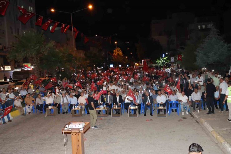 Kahta’da 15 Temmuz Milli Birlik ve Demokrasi Günü anıldı