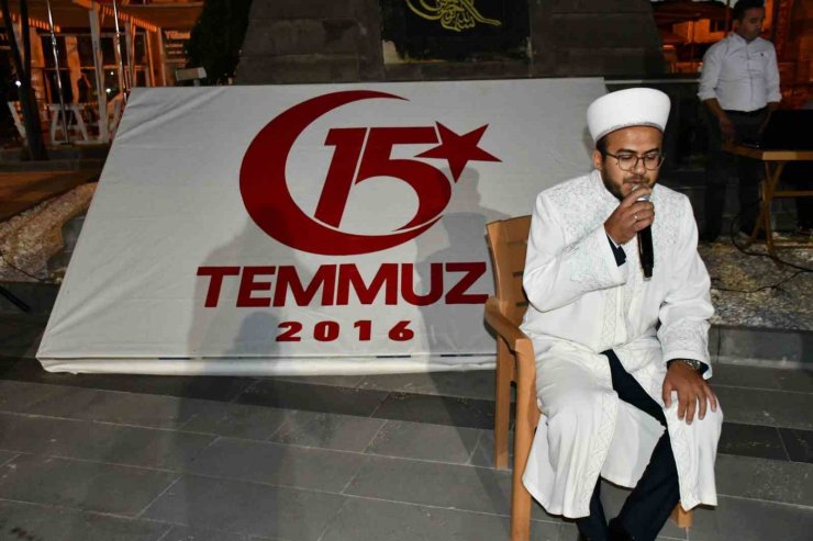 15 Temmuz Şehitleri Tomarza’da dualarla anıldı