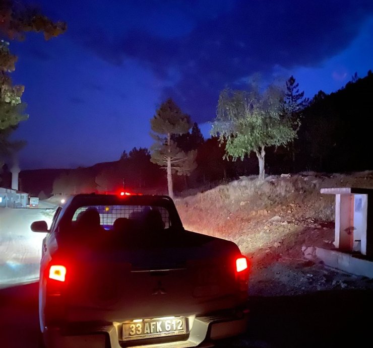 Mut’ta orman güvenliğine yönelik önleme çalışması yapıldı