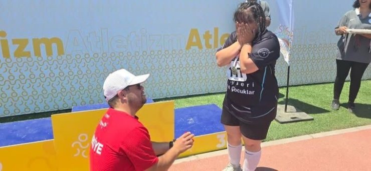 Özel sporcuların en özel günü