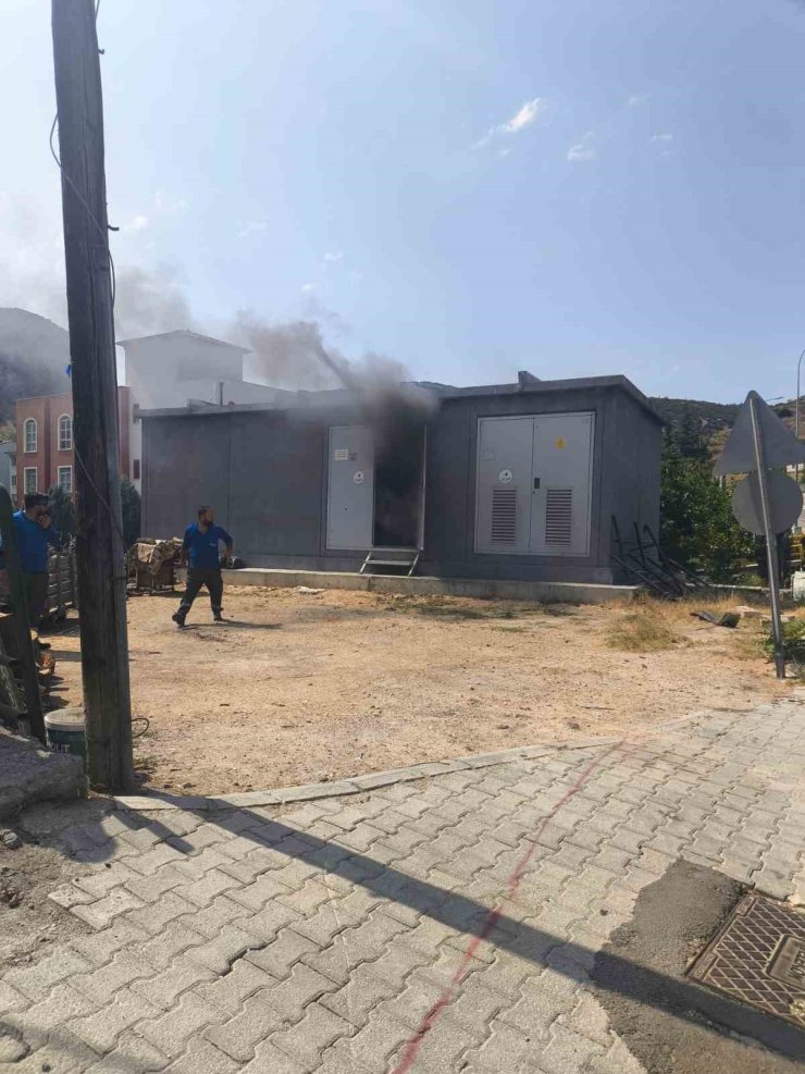 Bilecik’te trafo yangını korkuttu