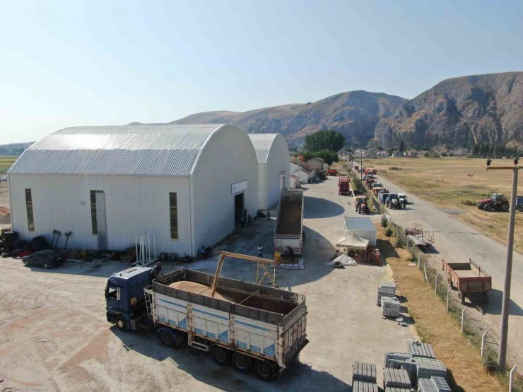 TMO alım noktası bu yıl da İnönü’de hizmette