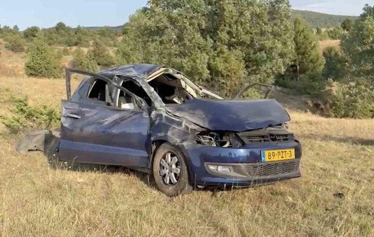 Kastamonu’da otomobil şarampole yuvarlandı: 1 ölü
