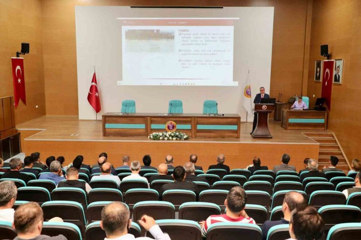 Ordu’da taşkın riski masaya yatırıldı