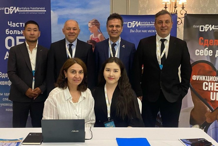 OFM Hastanesi, Kazakistan’daki sağlık fuarında Türkiye’yi temsil etti