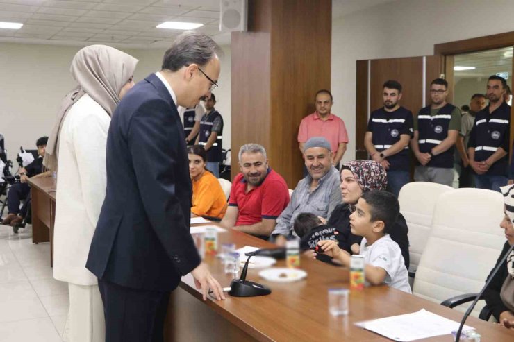 Siirt’te özel bireylere 27 medikal destek aracı teslim edildi