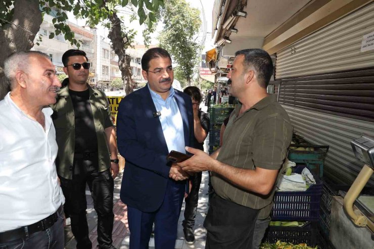 Canpolat, Devteyşti Mahallesi’nde vatandaşla buluştu