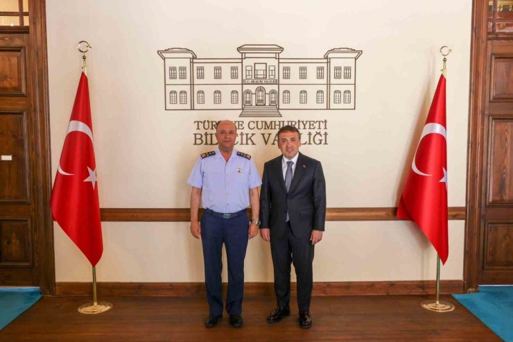 Muharip Hava Kuvveti Komutanı Hava Orgeneral İsmail Güneykaya’dan Bilecik temasları