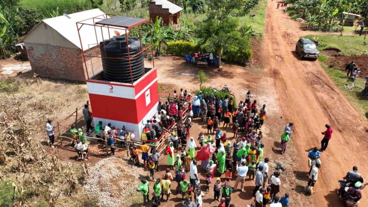 Türk Kızılay, açtığı su kuyularıyla umut olmaya devam ediyor