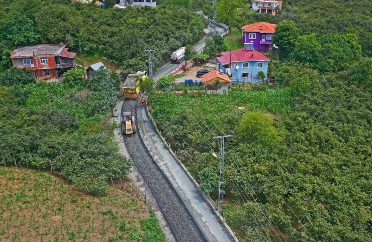 Ordu’nun yollarında asfalt seferberliği sürüyor