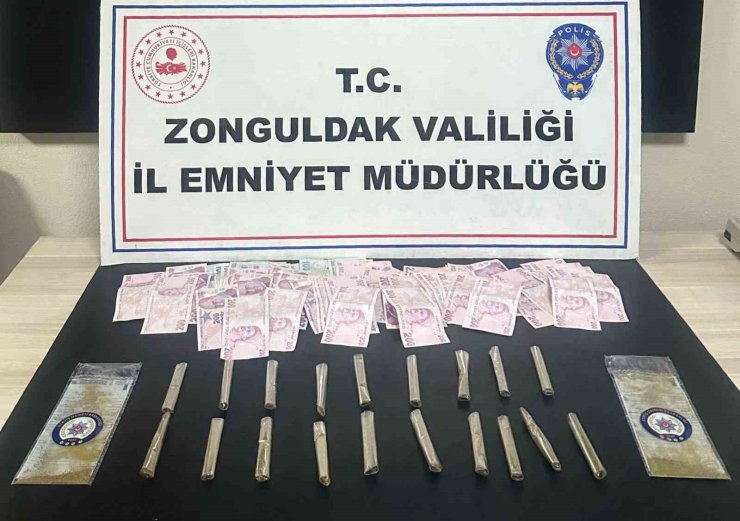 Zonguldak’ta uyuşturucu operasyonu: 3 tutuklama