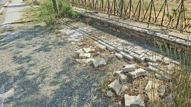 Parkın bakımsızlığı tepkilere neden oldu