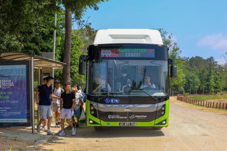 800CK, 1 ayda 46 bin vatandaşı sahillere taşıdı