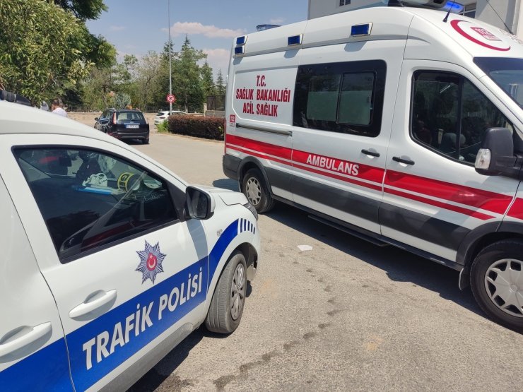 Kulu’da elektrikli bisiklet ile otomobil çarpıştı: 1 yaralı