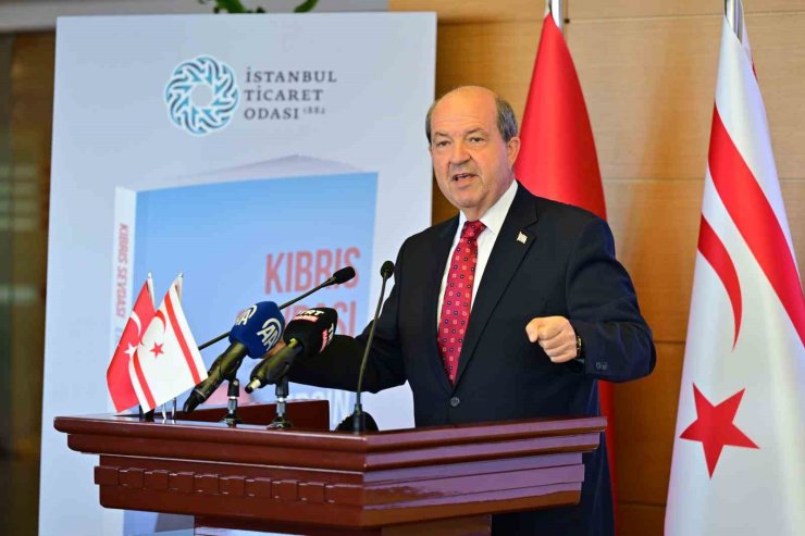 KKTC Cumhurbaşkanı Tatar, İTO’da ‘Kıbrıs Sevdası’ kitabının yeni baskısının tanıtımına katıldı