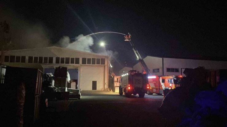 Kocaeli’de kimya firmasında yangın