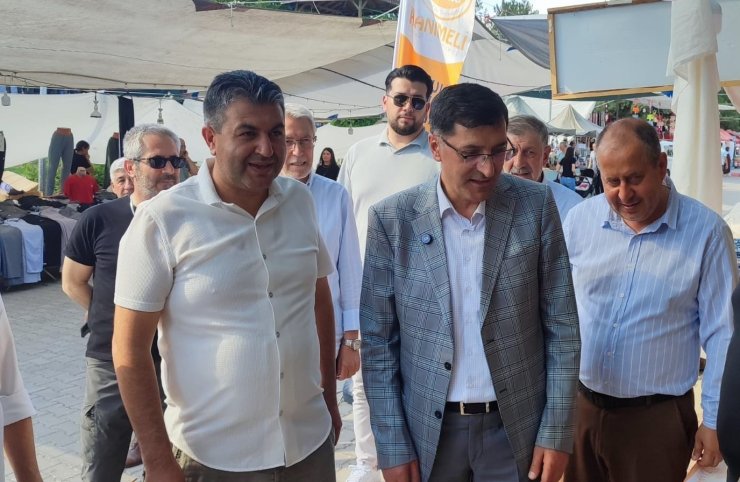 Kütahya protokolünden Gediz Tarhana Festivali’ne yoğun ilgi