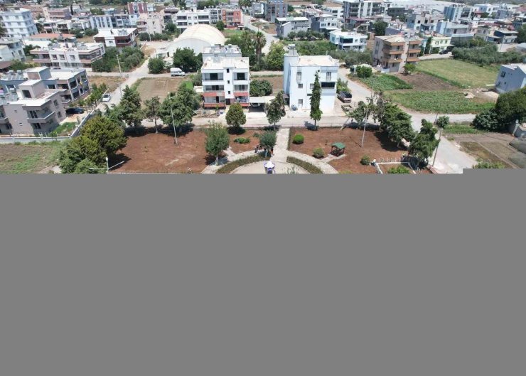 Karaduvar 1 Mayıs Parkı yeniden yeşerdi