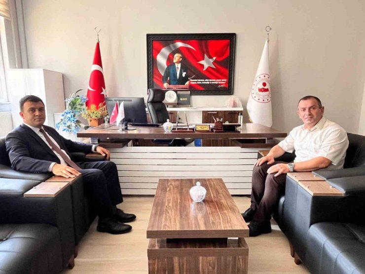 Patnos Kaymakamı Burak Dertlioğlu’ndan kurum ziyaretleri