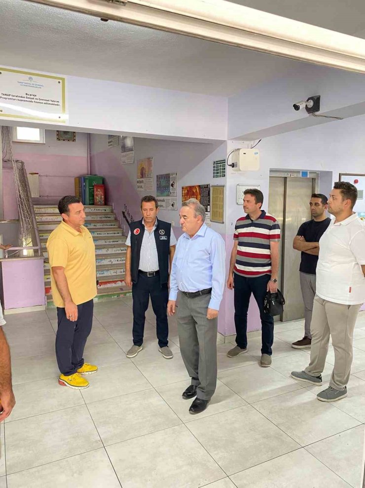 Bozüyük’te okul onarımlarına sıkı denetim