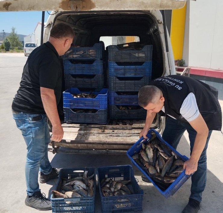 Gölde sürdürülebilir balıkçılık için denetimler sıklaştırıldı