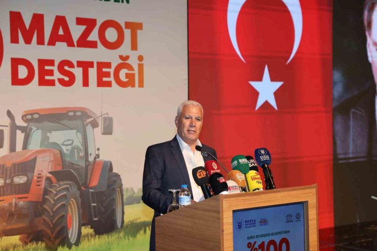 Bursa’da Başkan Bozbey’den çiftçilere: "Allah aşkına anız yakmayın"
