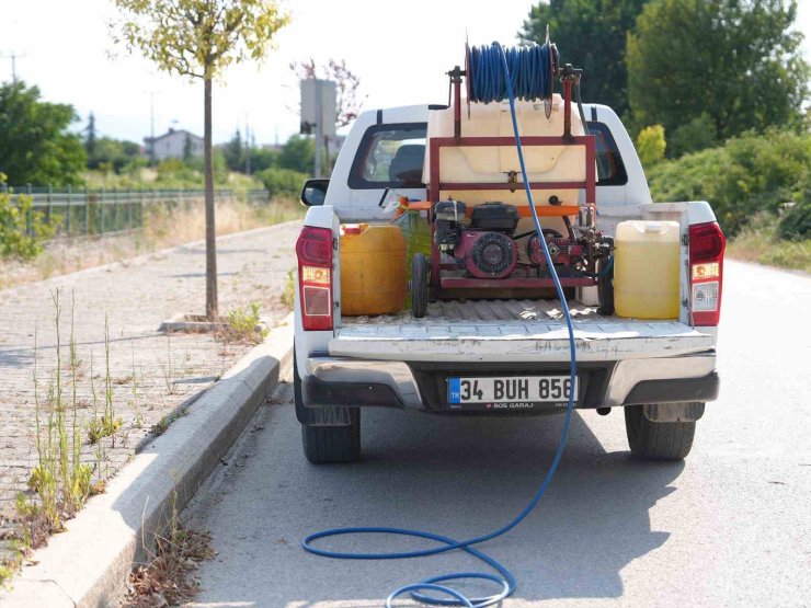 Düzce’de 64 mahallede ilaçlama çalışmaları sürüyor