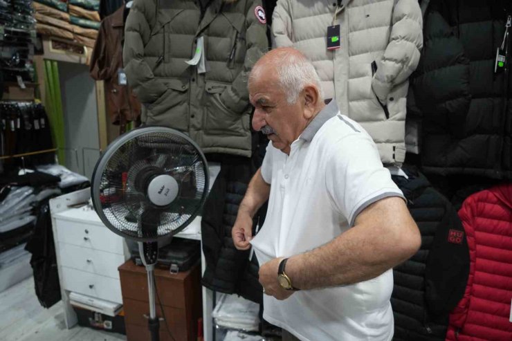 Yabancılar Çarşısı esnafı sıcaklardan dertli: "Vatandaş çarşıya uğramaz oldu"