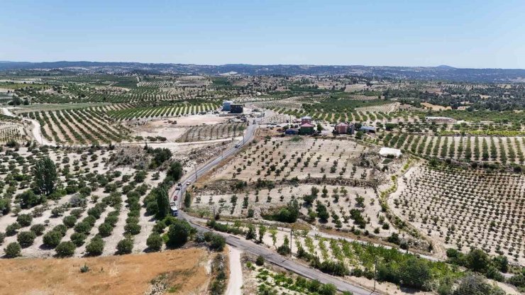 Gülnar’da 8 kilometrelik yol yenilendi