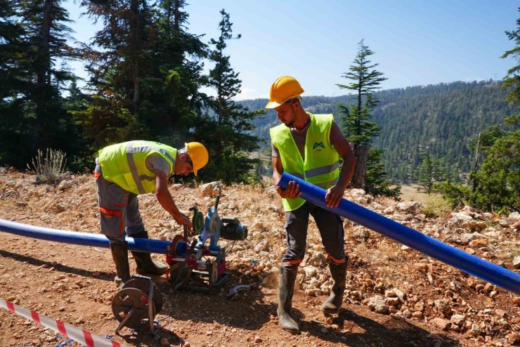 MESKİ, kuraklığa karşı Anamur’da alternatif su kaynağını devreye aldı