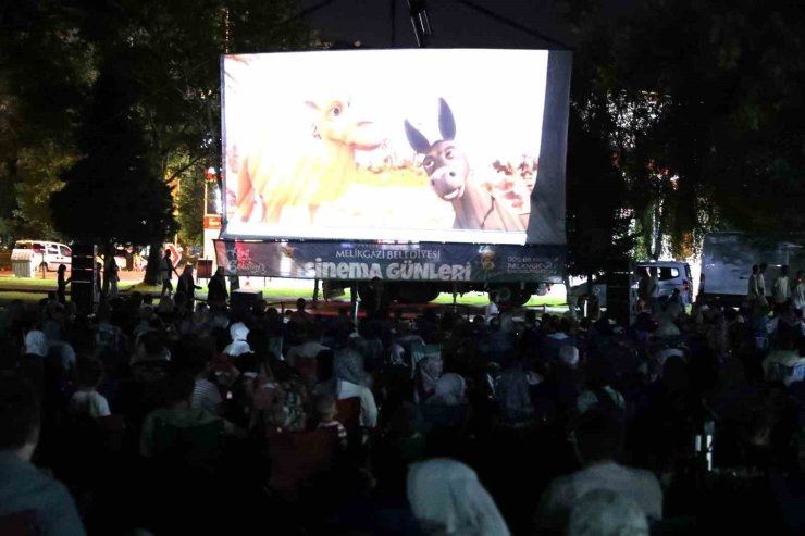 Melikgazi’de ’Sinema Günleri’ yoğun ilgi gördü