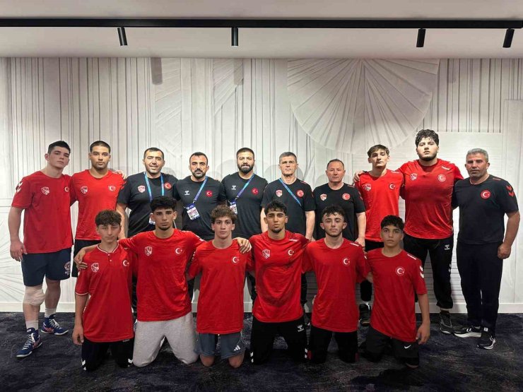 Atina’da düzenlenecek U17 Dünya Güreş Şampiyonası yarın başlayacak