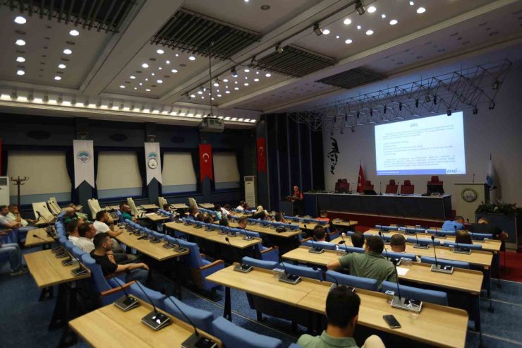 AFAD tarafından belediye personeline eğitim verildi