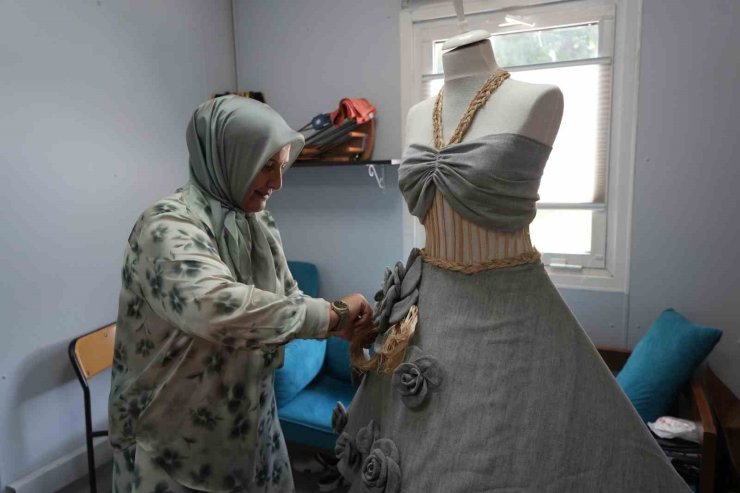 Kavurucu sıcaklarda kenevirden üretilen kıyafetlere yoğun ilgi