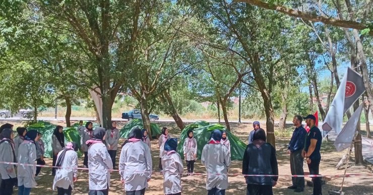 Kütahya’da izcilik kampı düzenlendi