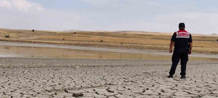 İğdeli Barajı kuraklık alarmı veriyor