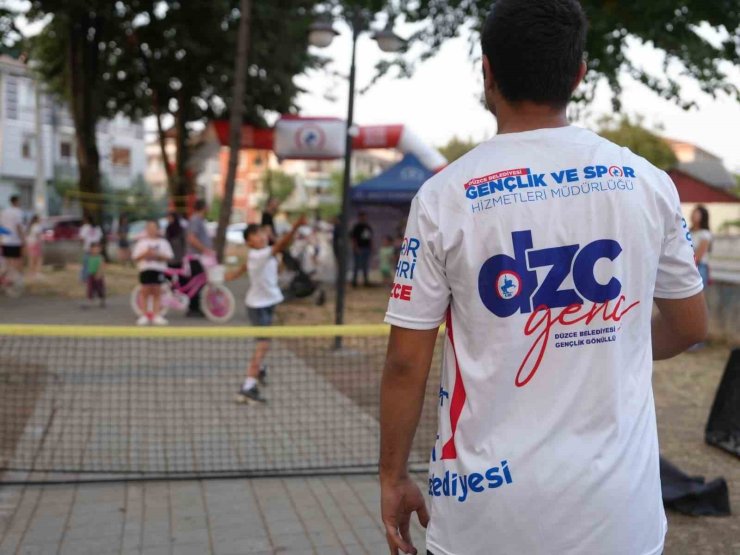 Spor mahallemde etkinlikleri devam ediyor