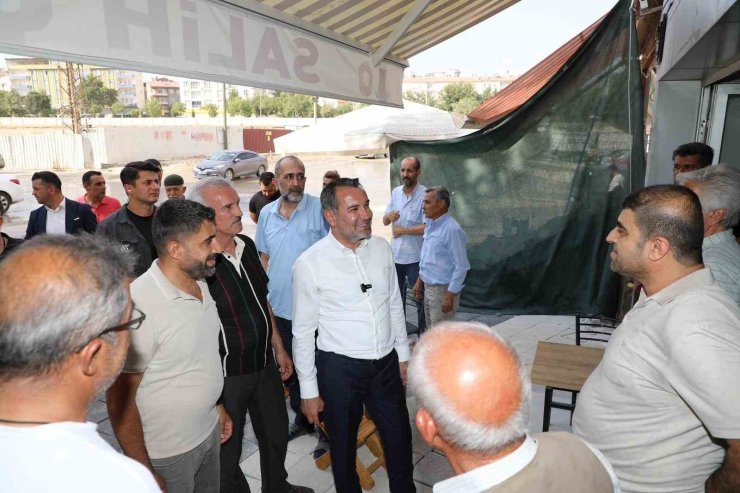 Başkan Şerifoğulları, vatandaşlarla bir araya geldi