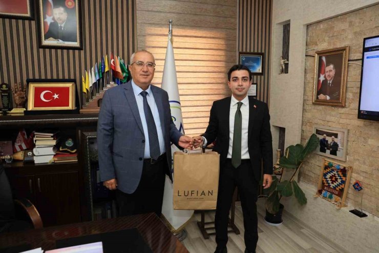 Çameli Kaymakamı Yıldırım’dan Başkan Arslan’a veda ziyareti