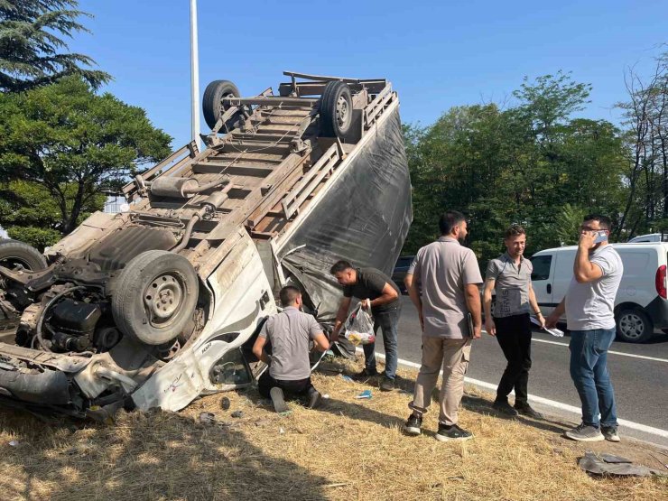 Eskişehir’de trafik kazası, 2 yaralı