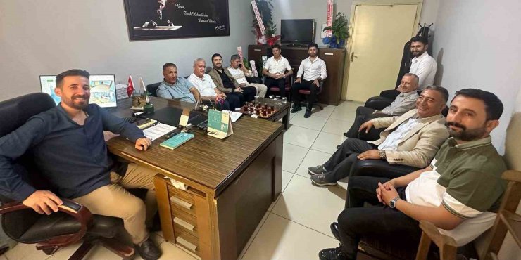 Sağlık-Sen Şube Başkanı Anmal, Cizre ADSM Başhekimi Karaaslan ile sağlık hizmetini değerlendirdi