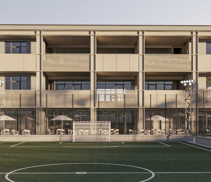 Çilimli Gençlik Merkezi bin 987 metrekare olacak