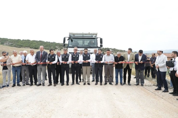 Kütahya’da Kayıköy-Güzelyurt-Çavdarhisar bağlantı yolu hizmete sunuldu