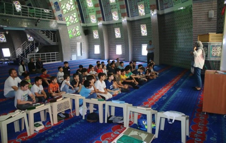 Kütahya’da ’Yaz Kur’an Kursları’nda 112 Acil Çağrı’ farkındalığı